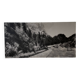 Old XXL black and white mountain photography