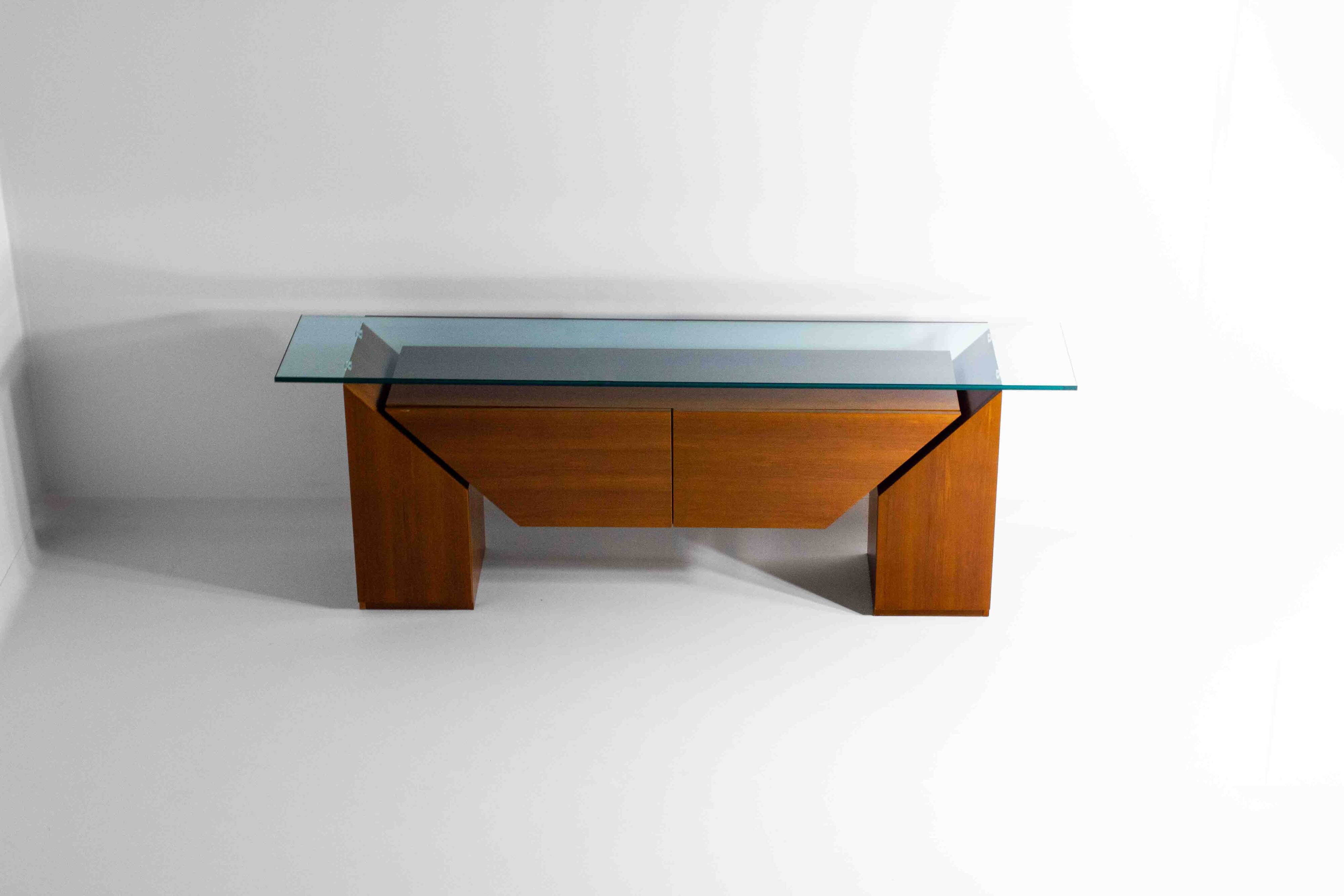 Postmodern "Brooklyn" sideboard by Luigi Gorgoni for Roche Bobois, 1980s