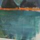 Original Swedish abstract oil painting on canvas "Abstract Rocks"