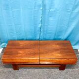 Table basse michelucci  Giovanni ,design italien ,palissandre