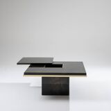 Lacquered wood bar table, 1970s
