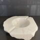 Polished and raw marble ashtray
