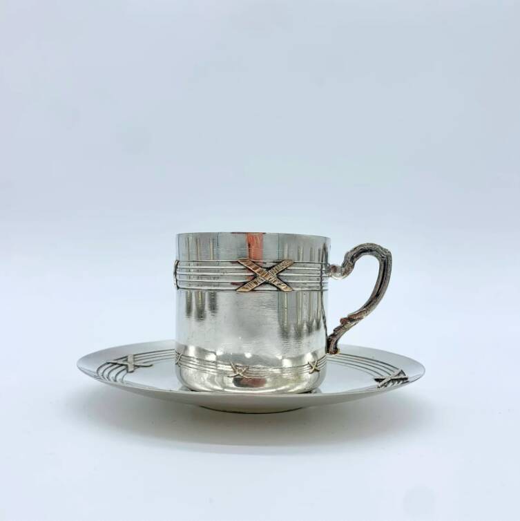 “Orbrille” coffee cup set, 1950s