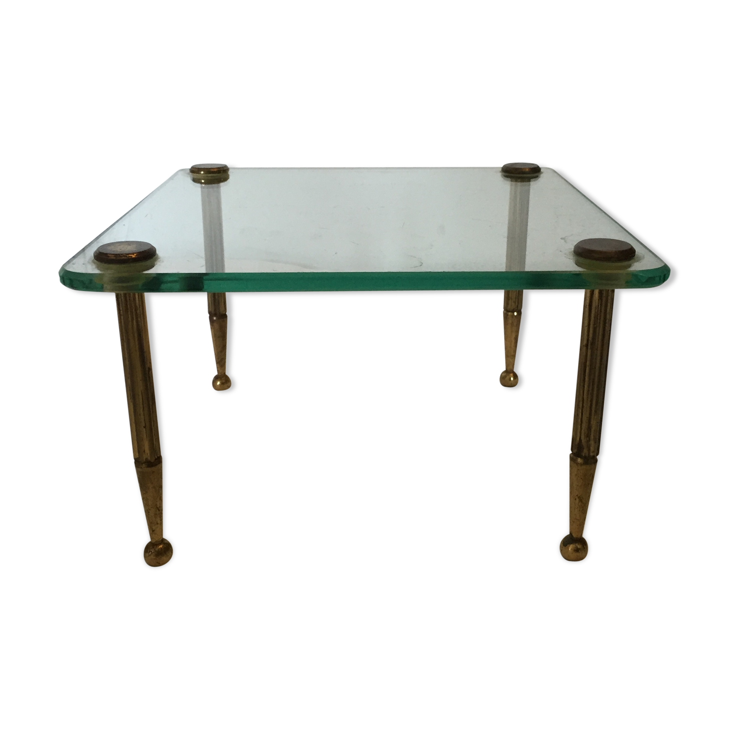 Coffee table in glass