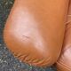 2 retro living room armchairs type club imitation leather design lounge 1960