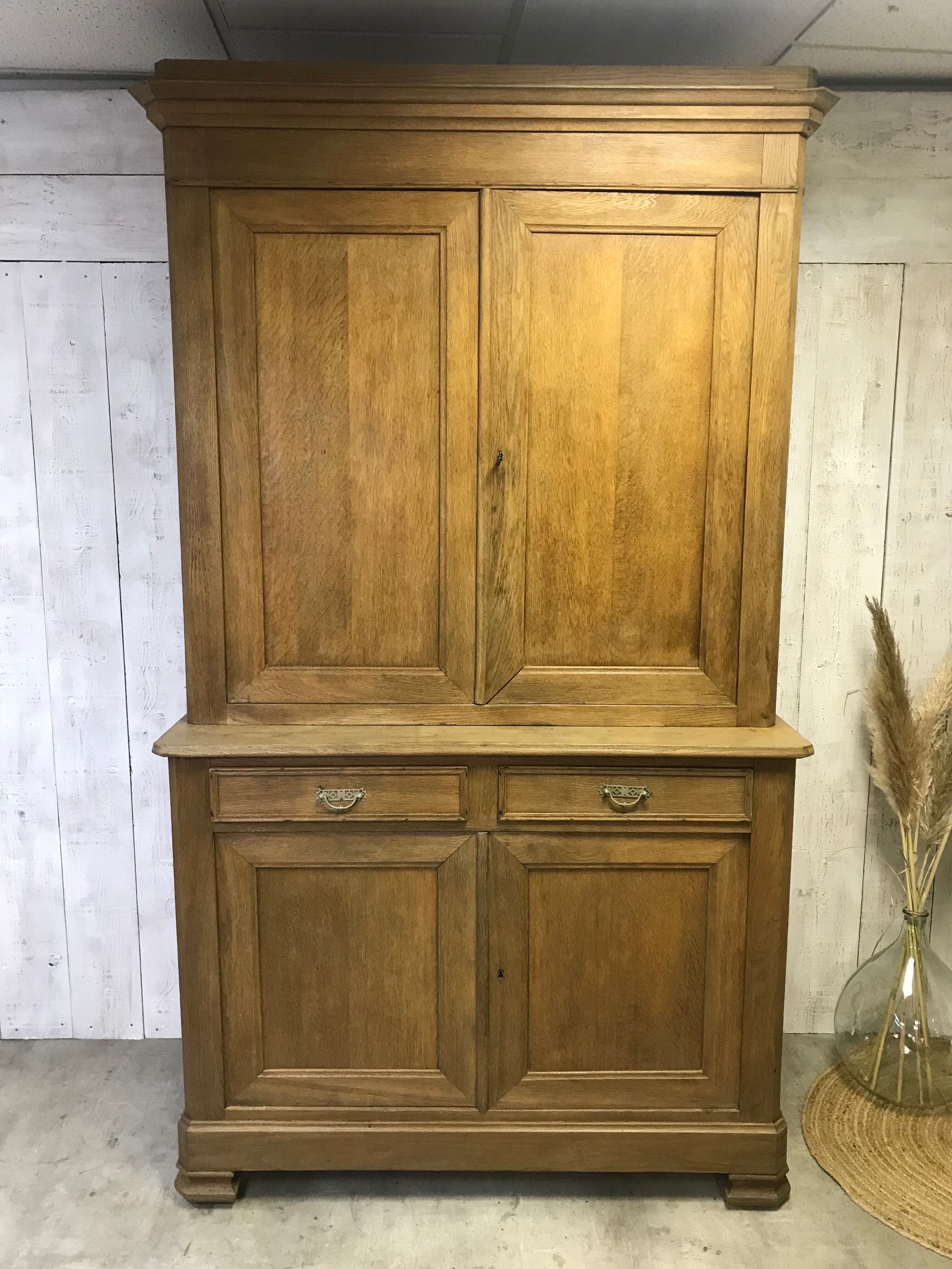 Oak Buffet two parts