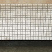 Canapé et repose-pieds en tissu, faits main en Angleterre