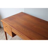 Danish Scandinavian teak desk circa 1960