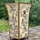 Large metal cache-pot - Chinese decoration - Lion's paws - Very good condition