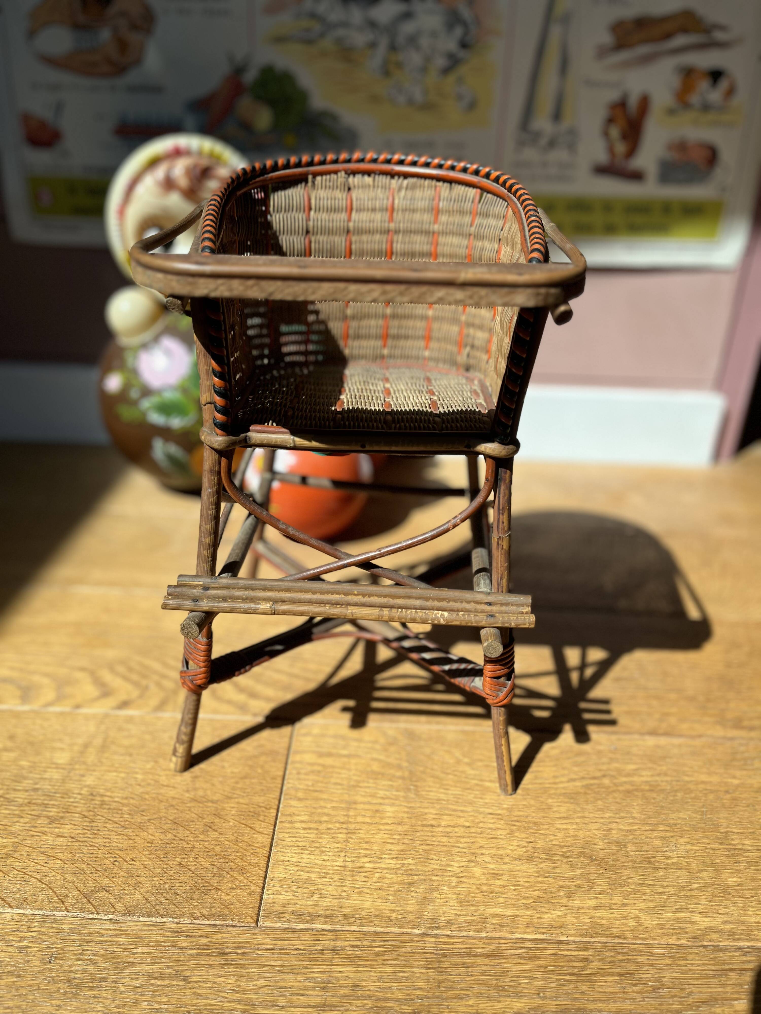 "Doll high chair 'Belle Époque'"