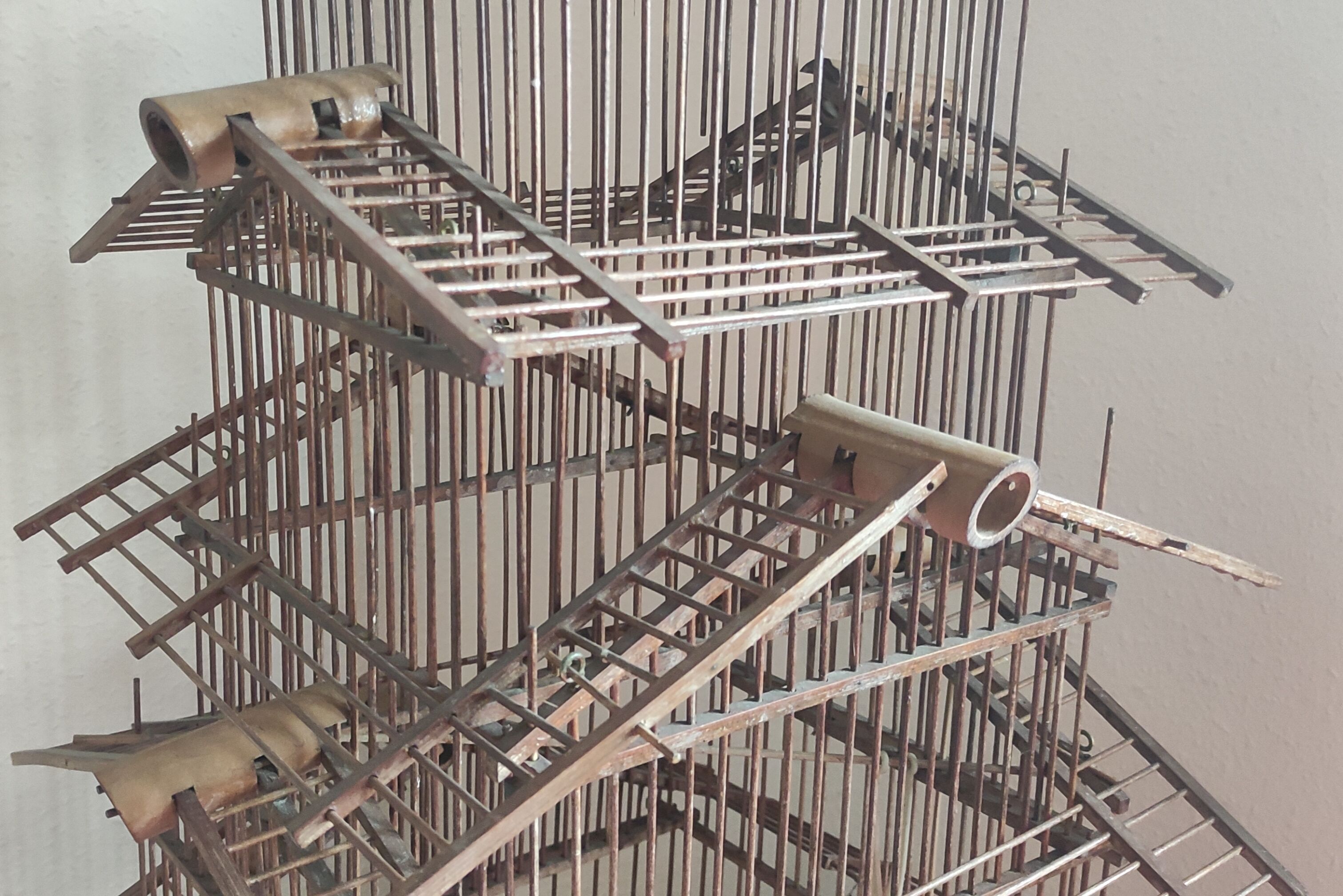 Old bird cage
