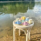 Raynaud et Co multicolor coffee cup set