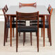 Table extensible scandinave en palissandre