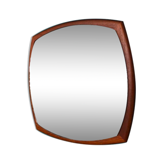 Scandinavian teak mirror