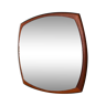 Scandinavian teak mirror