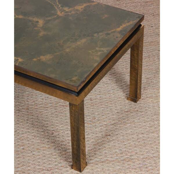 Petite table basse par Guy Lefevre pour Maison Jansen, 1970