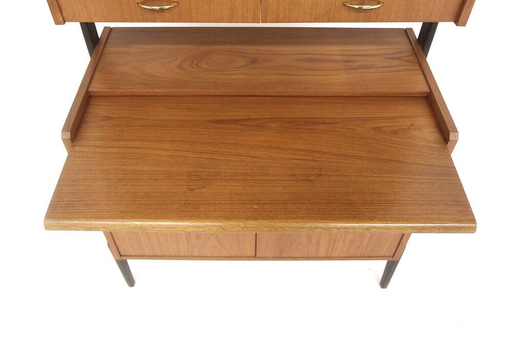 Scandinavian teak secretary, Sweden, 1960