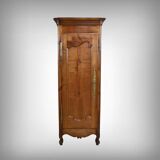 Standing man in cherry wood, Louis XV style – late 19th century