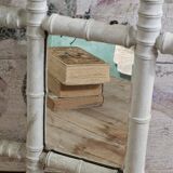Antique mirror - Shabby bamboo mirror