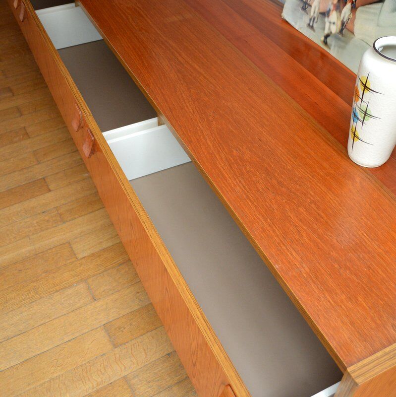 Low sideboard 70s vintage