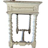 19th century Jacobean style drawer table
