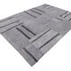7x10 Vintage Gray & Black Modern Kilim Rug, 213x308Cm