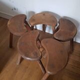 Set of 5 vintage tripods