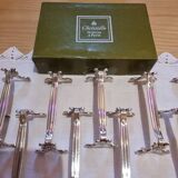 Set of 12 Christofle France Cutlery Rests Vendôme Model