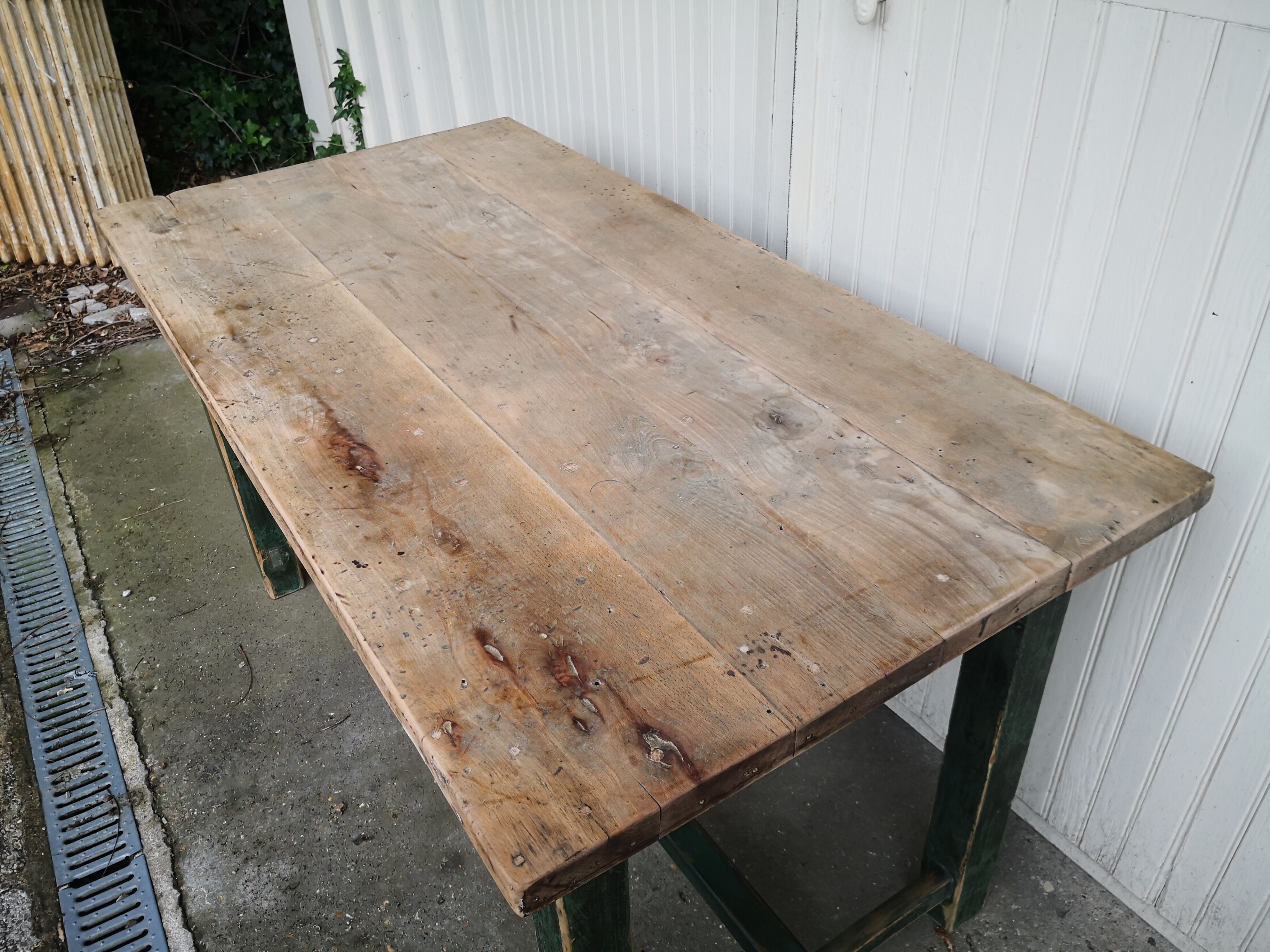 Vintage farmhouse table 1,50m, old