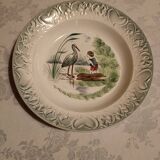 Large deep dish St Amand earthenware