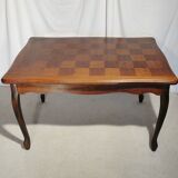 Stretchrectangular regency-style table in solid wood