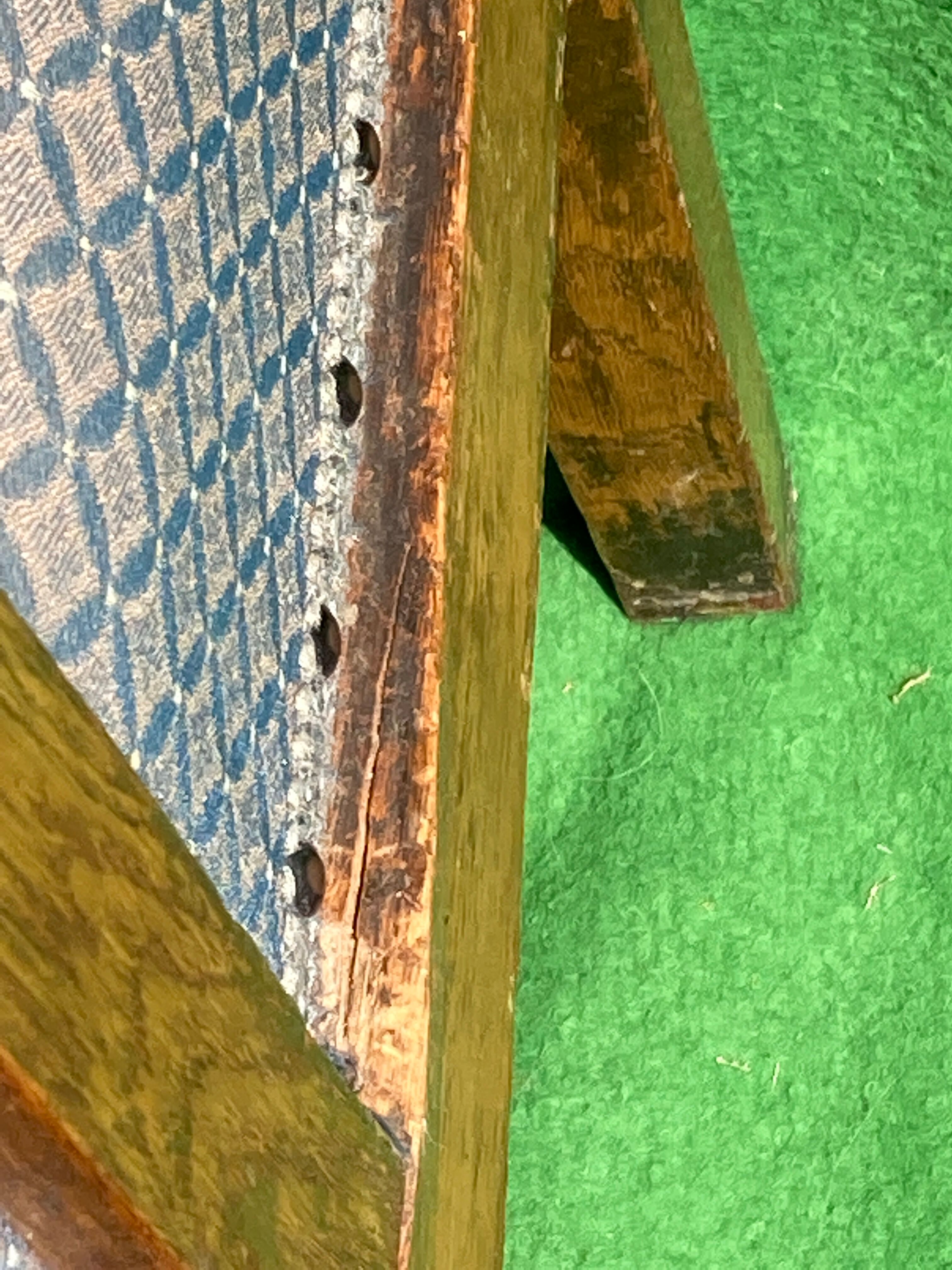 Art nouveau or arts and crafts  wingback chair