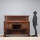 Antique neo-Renaissance walnut buffet, Italy, early 20th century.