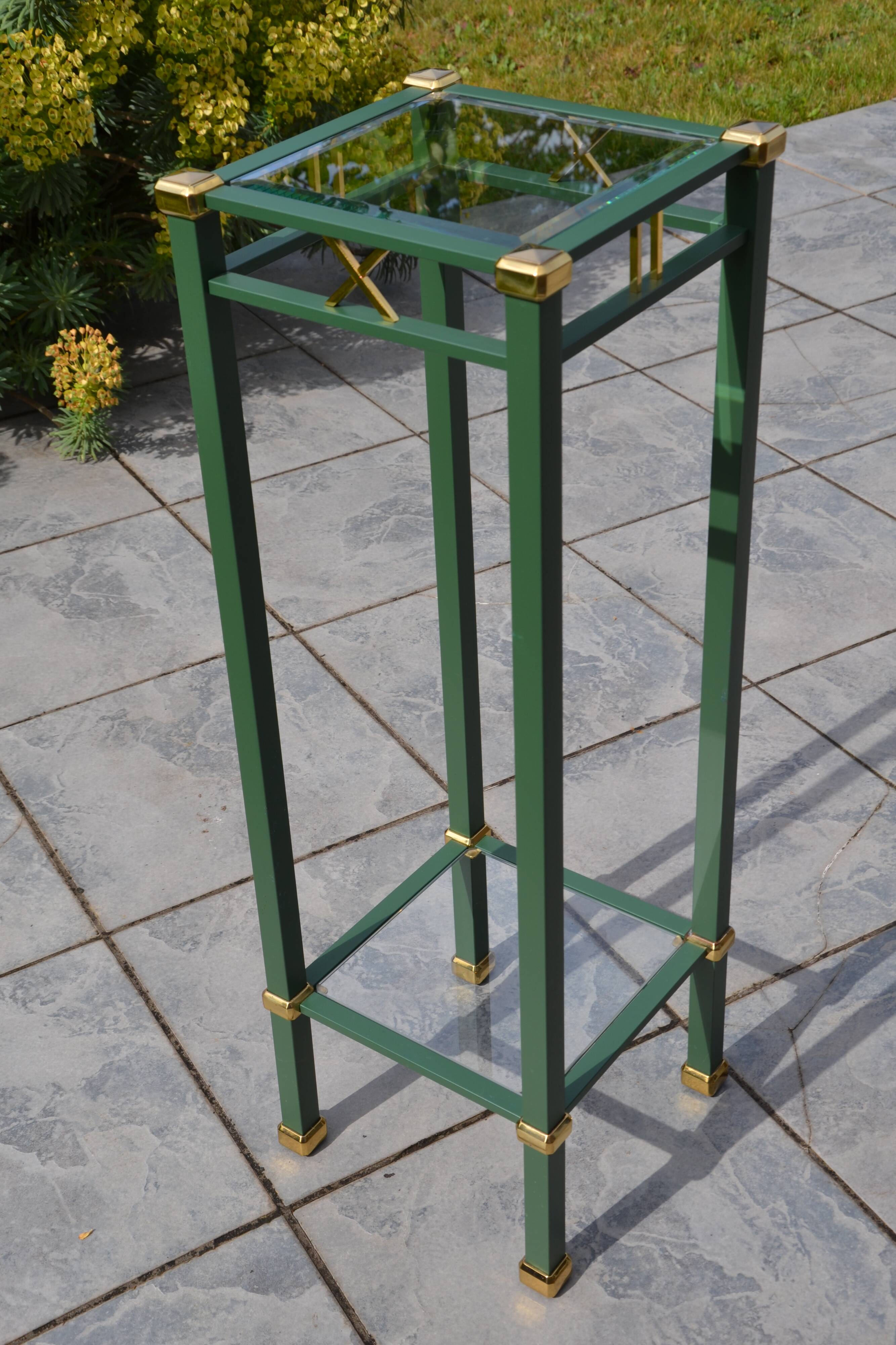 Metal and brass stand Fratelli Orsenigo