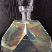 Vintage iridescent carafe
