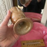6 vintage stoneware coffee cups
