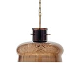 Mid-Century Scandinavian Glass Ceiling Light Neptune Model by Carl Fagerlund for Orrefors, 1960s