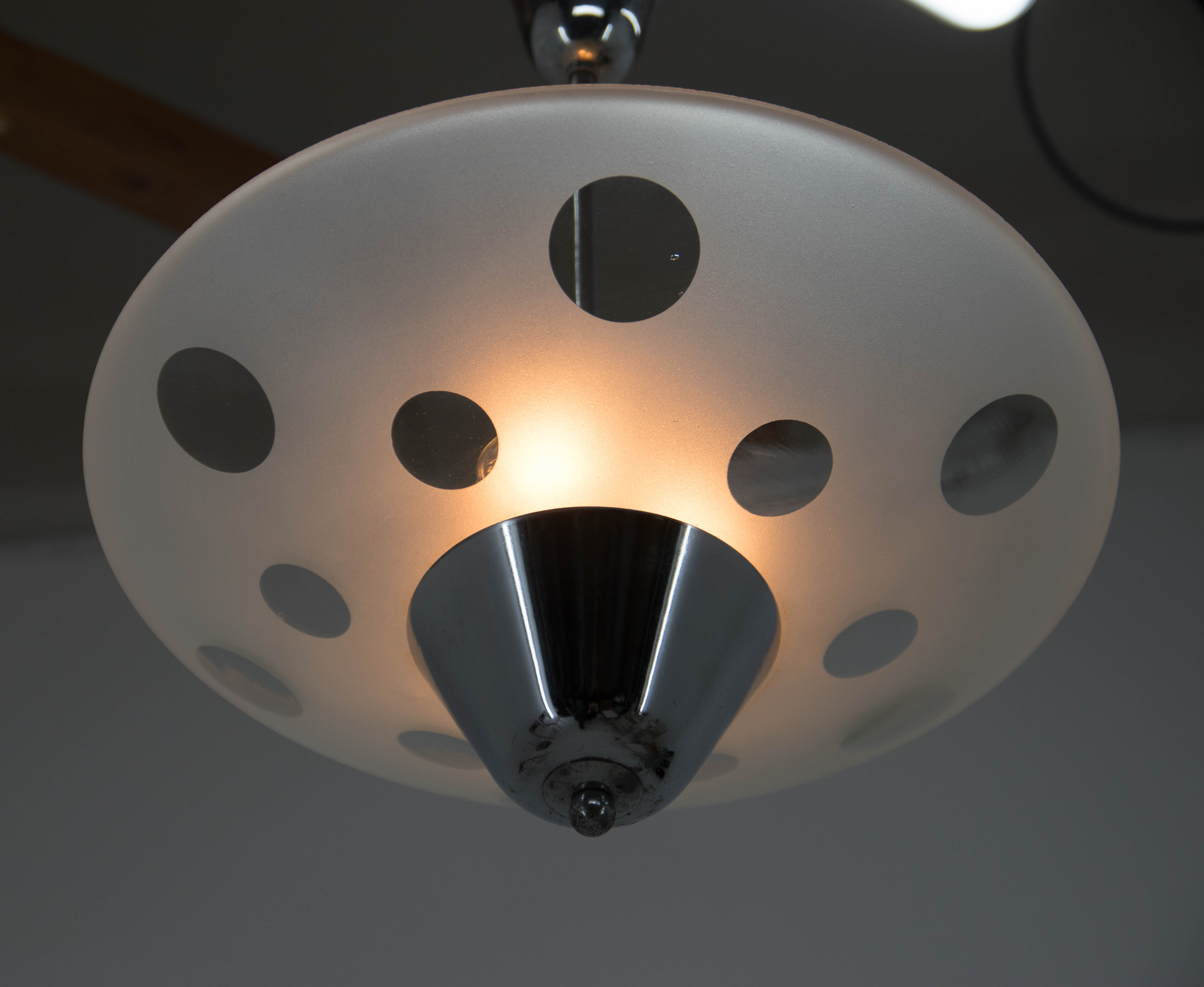 Chandelier by Franta Anyz for Napako, 1940