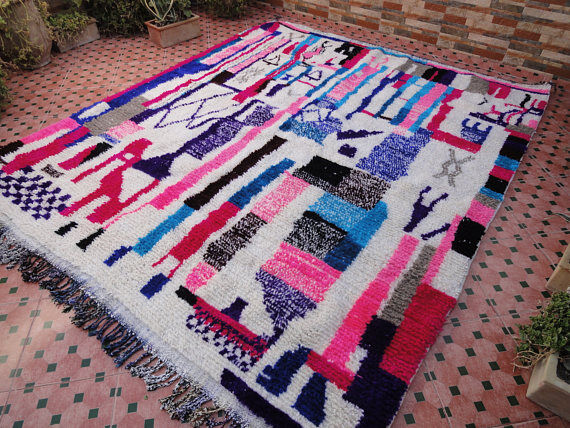 Berber carpet 290x247 cm