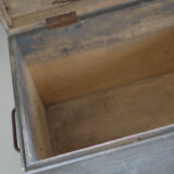 Old patinated grey box
