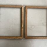 Set of 2 wooden frames 45x35cm