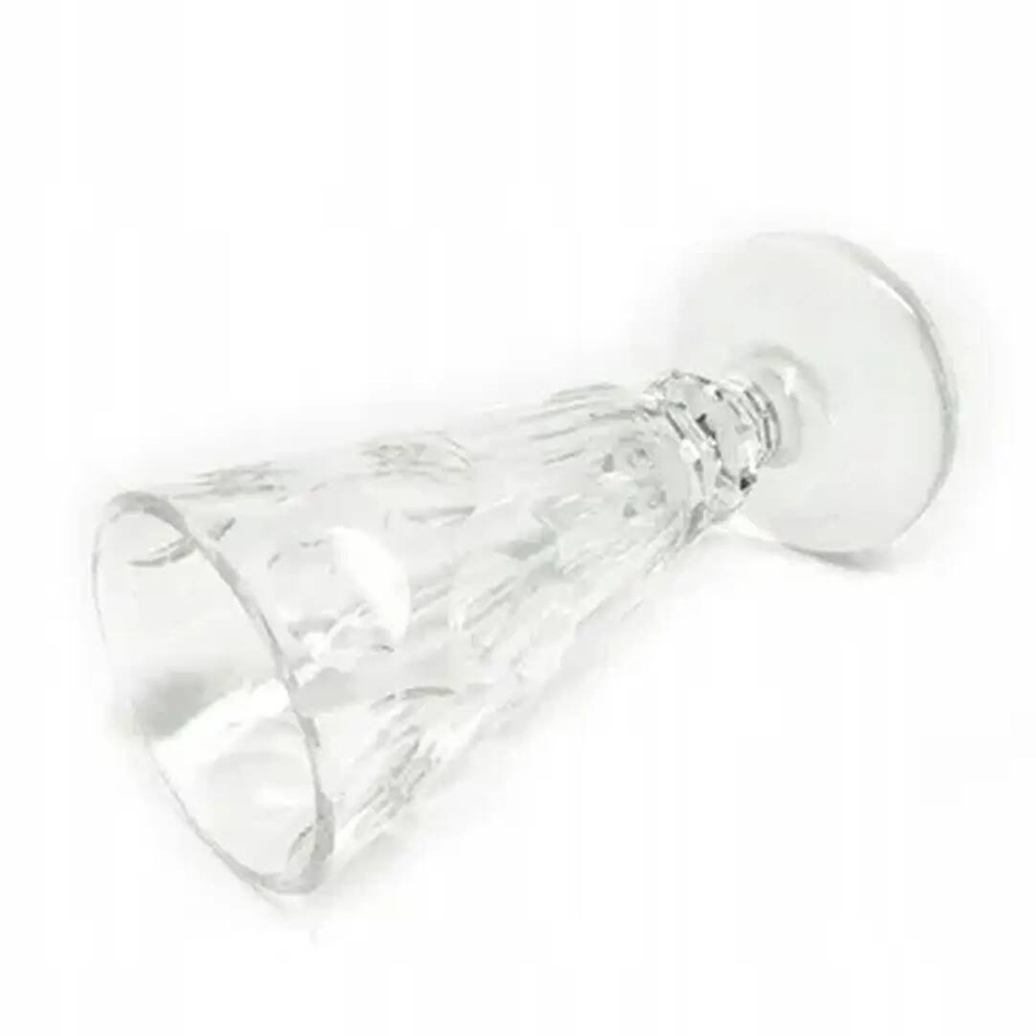 Biedermeier goblet, crystal, Bohemia, Czech Republic, 19th century