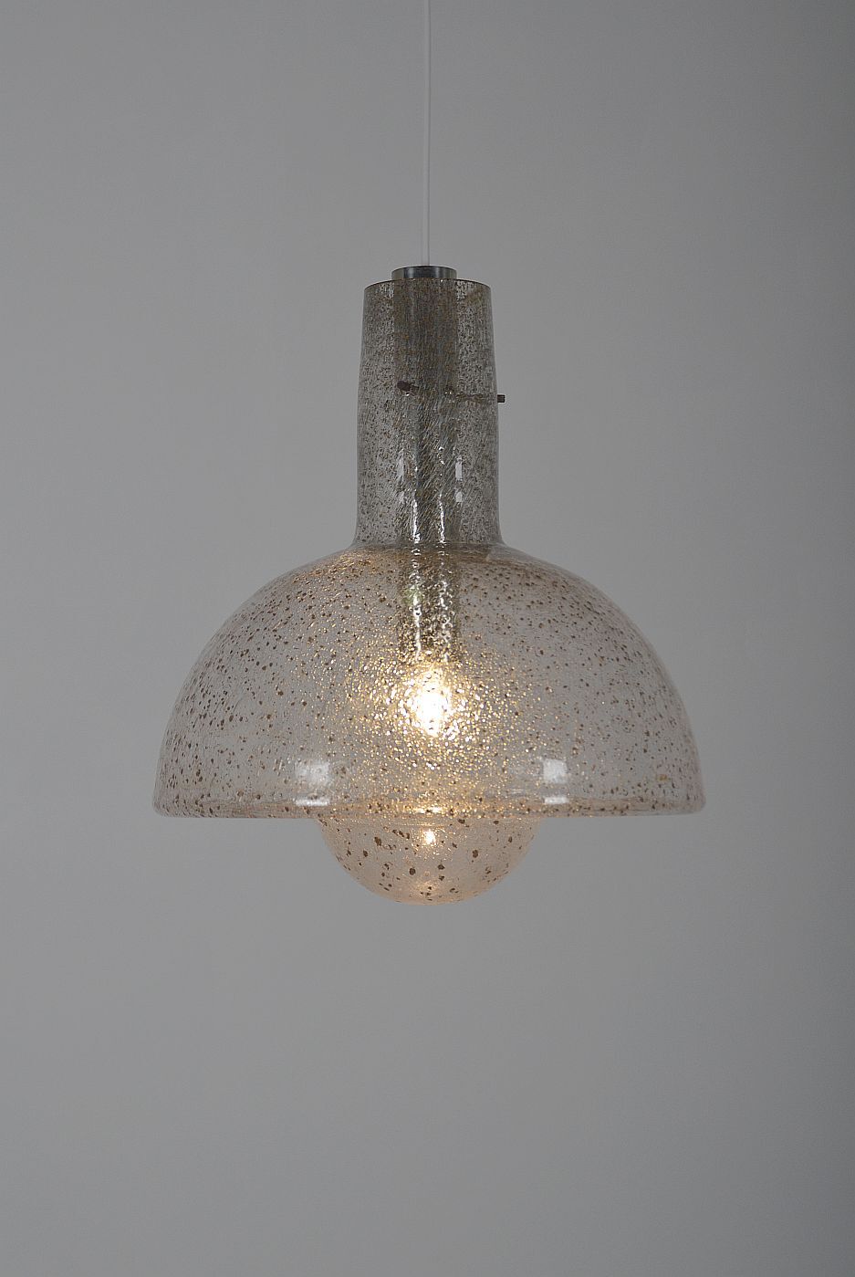 Gold Flake hanging lamp by Temde Leuchten, 1960s