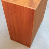 Vintage shoe cabinet teak veneer