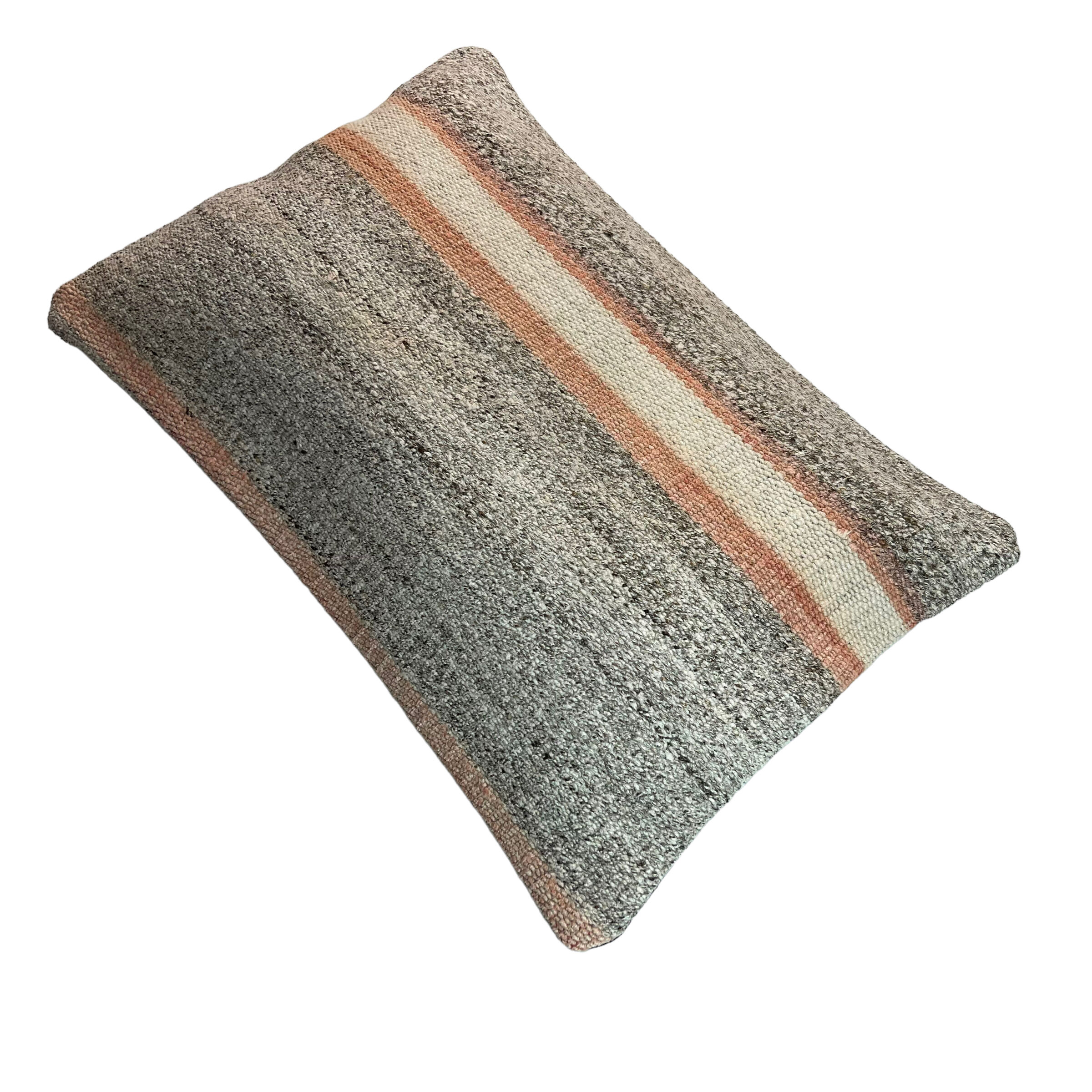 Vintage turkish handmade cushion cover , 30 x 50 cm