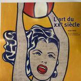 Poster roy lichtenstein girl with ball / l'art du xxe siècle, 2005