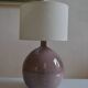 Vintage ceramic lamp by Roland Zobel "Les Cyclades" in Anduze