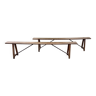 Pair of farm benches
