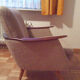 Set arc + 2 chairs 50s 60s Danish sofa good condition
