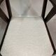 Bridge armchair in new French terry fabric